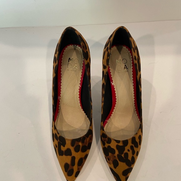 Moda in Pelle leopard shoes. EUC. The Calandria - Picture 9 of 13